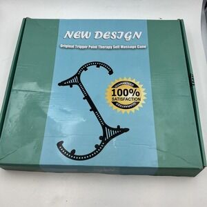 Back Massage Hook Trigger Point Massager Tool Handheld Self Massage Cane Therapy